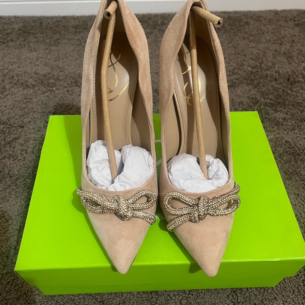 Sam Edelman Tan Deela Pumps